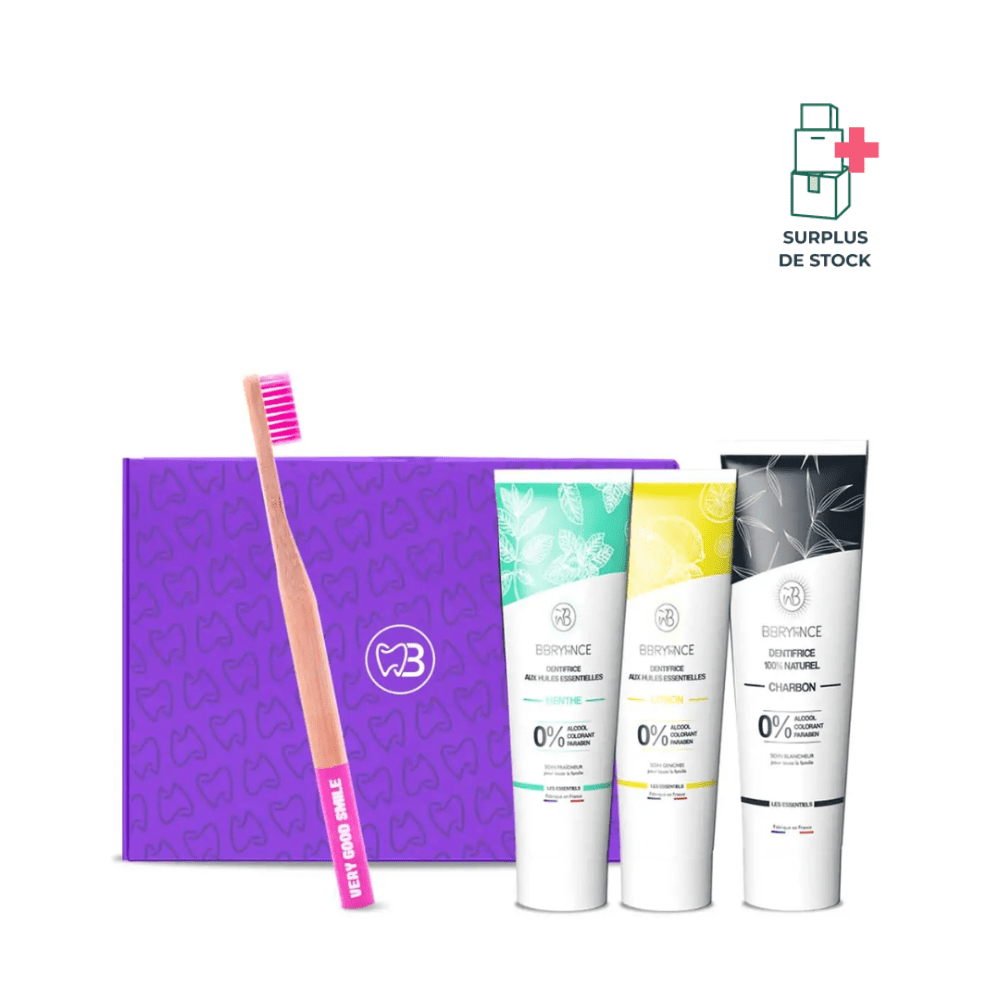 COFFRET LES ESSENTIELS Soin dentaire Bbryance Coffret soin dentaire